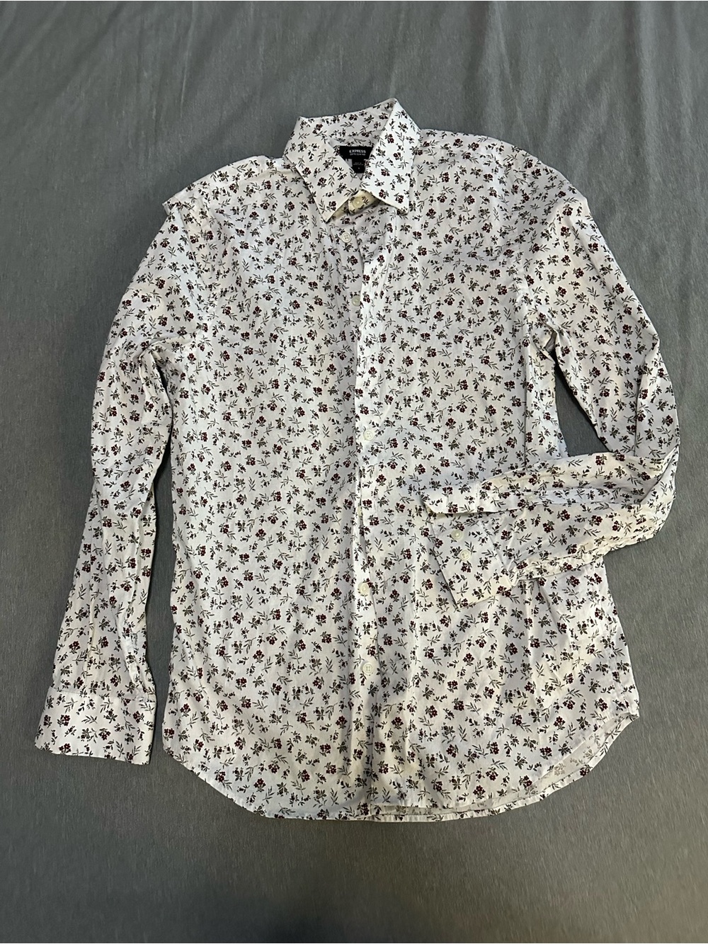 Express floral Button-Up Shirt